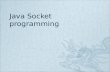 Java Socket programming. Socket programming with TCP.