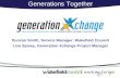 Generations Together Duncan Smith, Service Manager, Wakefield Council Lisa Spivey, Generation Xchange Project Manager.