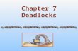 Chapter 7 Deadlocks. 7.2 Modified By Dr. Khaled Wassif Operating System Concepts – 7 th Edition Silberschatz, Galvin and Gagne ©2005 Chapter 7: Deadlocks.