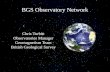 © NERC All rights reserved Chris Turbitt Observatories Manager Geomagnetism Team British Geological Survey BGS Observatory Network.