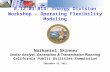1 R.12-03-014: Energy Division Workshop – Operating Flexibility Modeling Nathaniel Skinner Senior Analyst, Generation & Transmission Planning California.