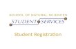 Student Registration. Presentation Overview Course Sequencing and Selection Using the Online Schedule of Classes Constructing a Course Schedule Course.