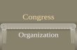 Congress Organization. Bicameral Legislature Two houses make up the US Congress- the House of Representatives and the Senate.