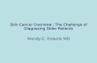 Skin Cancer Overview ; The Challenge of Diagnosing Older Patients Wendy E. Roberts MD.