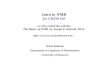Intro to NMR for CHEM 645 we also visited the website: The Basics of NMR by Joseph P. Hornak, Ph.D.   The Basics of NMR