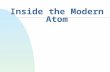 Inside the Modern Atom. Review of Waves n Properties:  Wavelength ( ): distance between two successive crests u Frequency (f): number of wave crests.