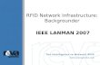 RFID Network Infrastructure: Backgrounder IEEE LANMAN 2007.