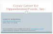 VARUN AGRAWAL VA2238@COLUMBIA.EDU (001) 646 353 4938 Cover Letter for OppenheimerFunds, Inc. This presentation is also available with Audio at .