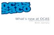 What’s new at OCAS IAAO Conference 2014 Berlin, Germany.