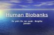 Human Biobanks Dr. phil. Dr. rer. publ. Brigitte Jansen.