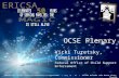OCSE Plenary Vicki Turetsky, Commissioner Federal Office of Child Support Enforcement ERICSA 50 th Annual Training Conference & Exposition ▪ May 19 – 23.