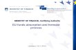 MINISTRY OF FINANCE Beethovnova 11, 1000 Ljubljana Tel.: (01) 369-65-10 Fax: (01) 369-65-39 Ljubljana, 19.11.2014 EU funds absorption and forecast process.