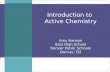 Amy Hanson East High School Denver Public Schools Denver, CO Introduction to Active Chemistry.