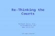 All Rights Reserved Re-Thinking the Courts Richard Zorza, Esq., richard@zorza.net .