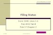Filing Status Form 1040 Lines 1-5 Pub 4012 Tab B Pub 17 Chapter 2 LEVEL 1,2 TOPIC 4491-04 Filing Status v1.0 VO.ppt 11/30/20101NJ Training TY2010 v1.0.