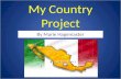 My Country Project By Marie Hagemaster. What is the country? My country that I studied is Mexico. Mexico is part of North America and Central America!