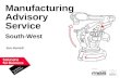 Manufacturing Advisory Service South-West Jon Hurrell.