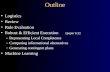 Outline Logistics Review Rule Evaluation Robust & Efficient Execution [paper 6.2] –Representing Local Completenes –Computing informational alternatives.