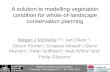 A solution to modelling vegetation condition for whole-of-landscape conservation planning Megan J McNellie 1,2 †; Ian Oliver 2 ; Simon Ferrier 3 ; Graeme.