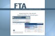 Applying for FTA Grant Opportunities in Grants.gov.