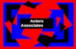 Actors Associates. Slides: About Us Tables Our Actors Some Of Our Many Accomplishments Chart Another Chart Goodbye Monthly Summary.