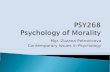 Mgr. Zuzana Petrovicova Contemporary Issues in Psychology.