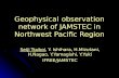 Geophysical observation network of JAMSTEC in Northwest Pacific Region Geophysical observation network of JAMSTEC in Northwest Pacific Region Seiji Tsuboi,