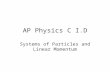 AP Physics C I.D Systems of Particles and Linear Momentum.