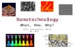 Nanotechnology What, How, Why? NSTA, Indianapolis, March 30, 2012.