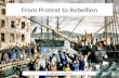 From Protest to Rebellion The Boston Tea Party. The Tea Act - 1773 During the early 1770s, the colonies’ protests quieted down However, in 1773 England.