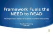 Framework Fuels the NEED to READ Strategies boost literacy of students in content-area classes Heather Manning EDC448.