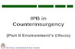US Army Combined Arms Center IPB in Counterinsurgency (Part II Environment’s Effects)