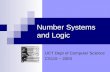 Number Systems and Logic UCT Dept of Computer Science CS115 ~ 2003.