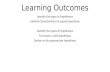 Learning Outcomes Identify the types of hypotheses Identify Characteristics of a good hypothesis Identify the types of hypotheses Formulate a valid hypothesis.