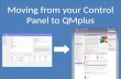 Moving from your Control Panel to QMplus. Module description.