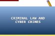 CRIMINAL LAW AND CYBER CRIMES © 2010 Pearson Education, Inc., publishing as Prentice-Hall.