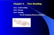 Chapter 4 Pure Bending Ch 2 – Axial Loading Ch 3 – Torsion Ch 4 – Bending -- for the designing of beams and girders.