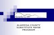 ALAMEDA COUNTY SUBSTITUTE PAYEE PROGRAM. 2 Overview  Alameda County Sub-Payee web based computer system.  Navigating the Alameda County Sub-Payee Program.