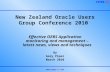 PIPER-Rx  New Zealand Oracle Users Group Conference 2010 Effective OEBS Application monitoring and management – latest news, views and.