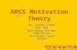 Back to Back to Web ARCS Motivation Theory by: Josefa Silman EDTC 560 Multimedia and Web Page Design Instructor: Janet Wright.