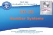 King AbdulAziz University Faculty of Computing & Information Technology Information Technology Department CH (2) Number Systems CPIT 201 Introduction to.