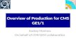 Overview of Production for CMS GE1/1 Andrey Marinov On behalf of CMS GEM collaboration.