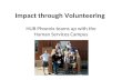 Impact through Volunteering HUB Phoenix teams up with the Human Services Campus.