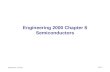 ENG2000: R.I. Hornsey Semi: 1 Engineering 2000 Chapter 8 Semiconductors.