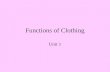 Functions of Clothing Unit 1 What is fashion? 1950s 1990s.