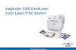 The essentials of imaging magicolor 2200 DeskLaser Color Laser Print System.