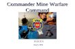 Commander Mine Warfare Command May 6, 2003 ISSUES.