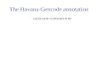 The Havana-Gencode annotation GENCODE CONSORTIUM.