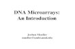 DNA Microarrays: An Introduction Jochen Mueller mueller@umbi.umd.edu.