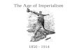 The Age of Imperialism 1850 - 1914. Imperialism What: the domination of one nation by another politically, socially, economically and culturally Who: